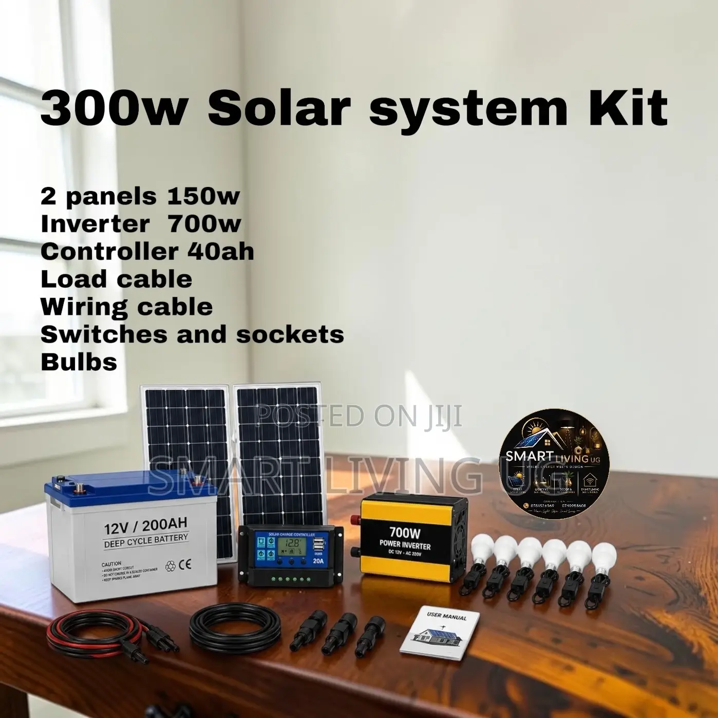 300W Solar Power Kit 546 – Clean Energy Made Simple
