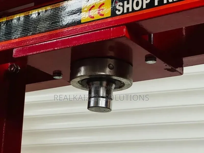 30 Ton H-Frame Hydraulic Shop Press With Integrated Pressure Gauge