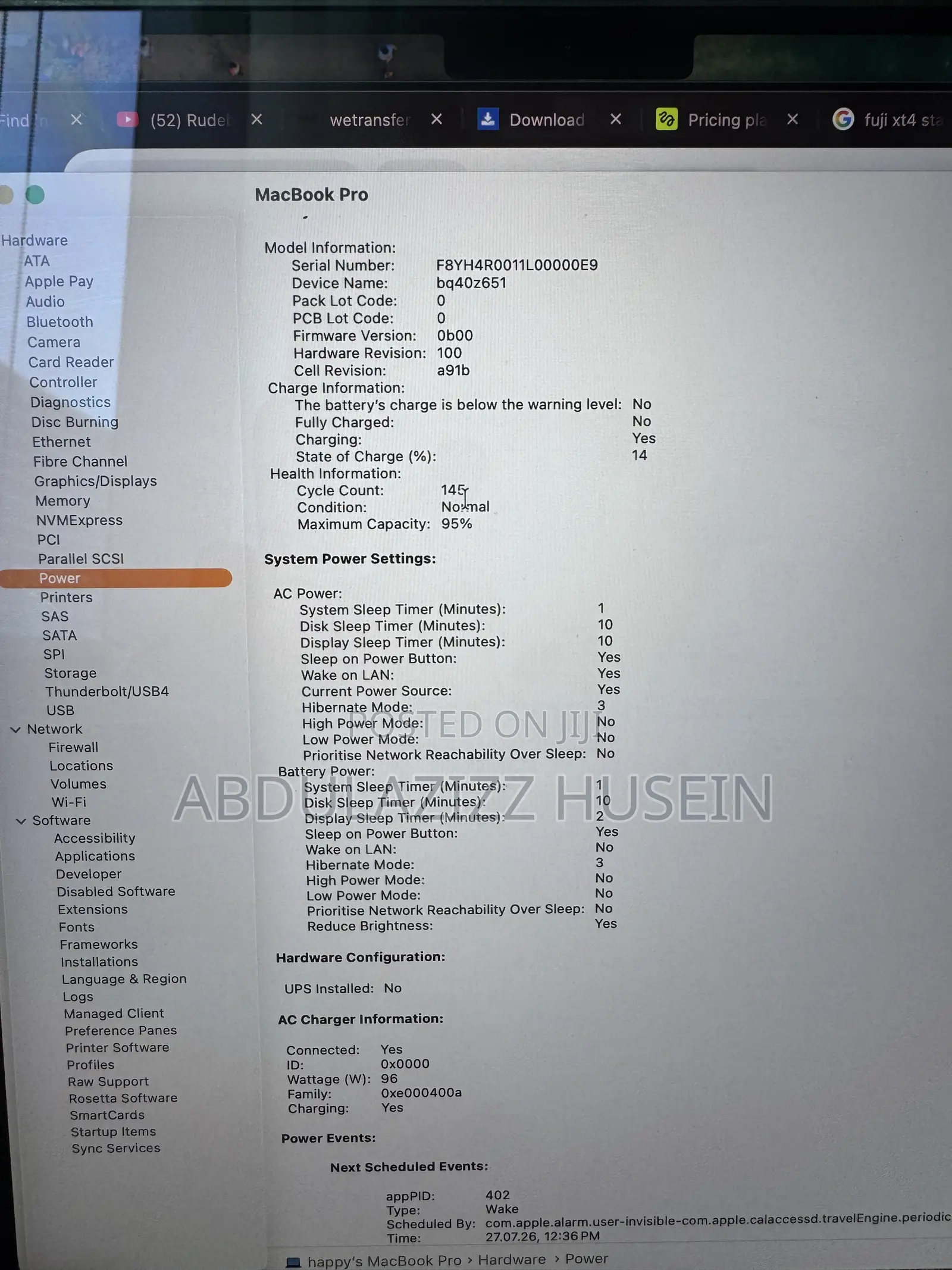 Laptop Apple MacBook Pro 2023 M3 Max 48GB Apple M3 Max SSD 1T