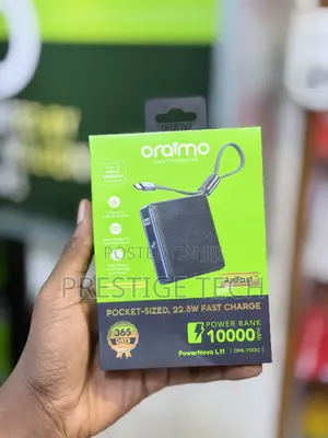 Oraimo Power Nova L11 10000mah 22.5W Mini Power Bank Pocket Sized
