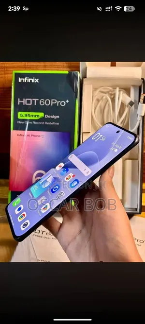 New Infinix Hot 60 Pro+ 256 GB Blue