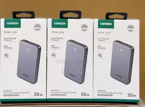 Ugreen 10000mah 20W Zapix Series Two-Way Fast Charging Power Bank