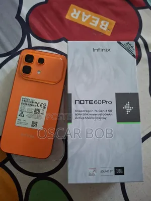New Infinix Note 60 Pro 256 GB Orange
