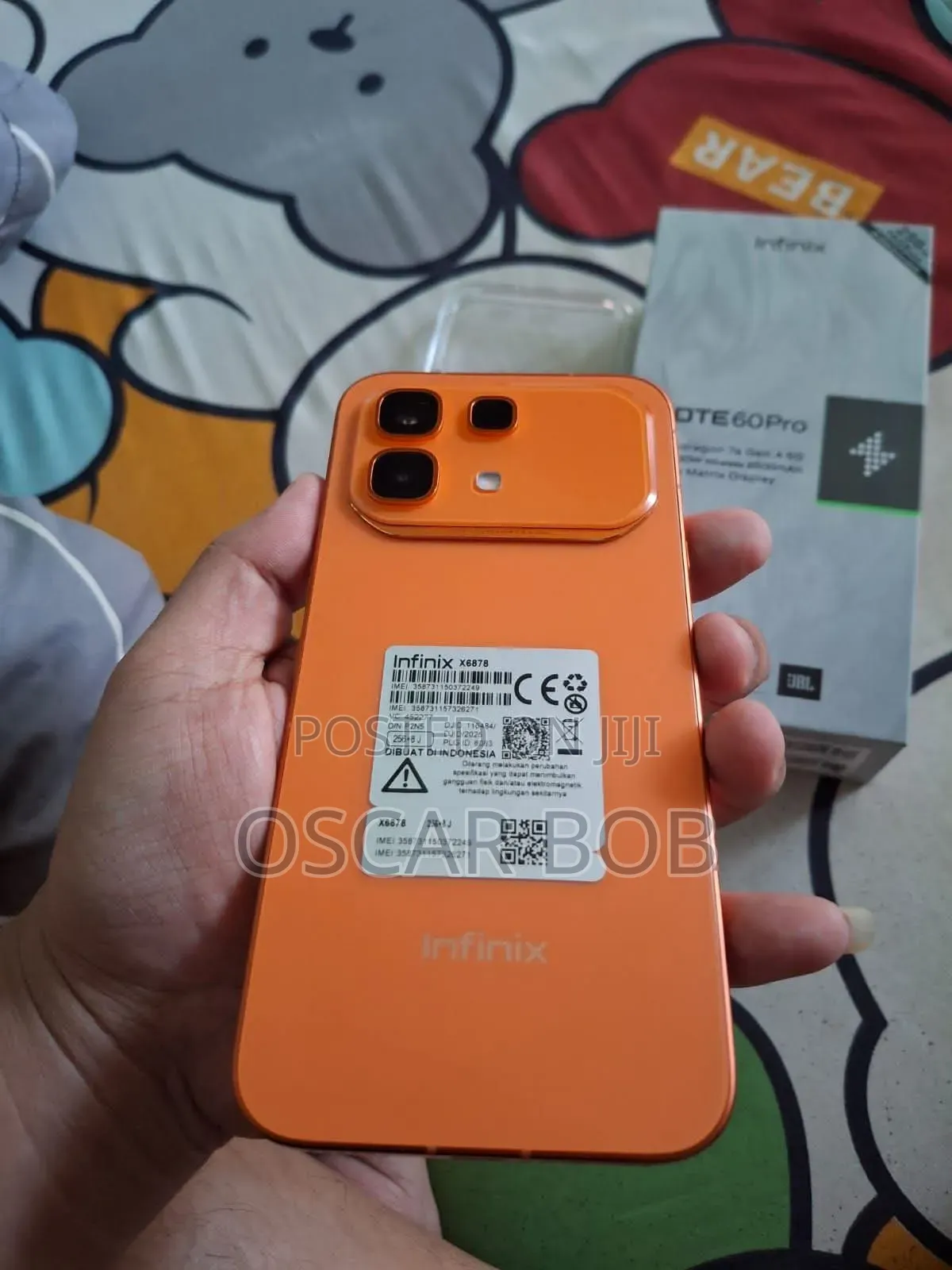 New Infinix Note 60 Pro 256 GB Orange