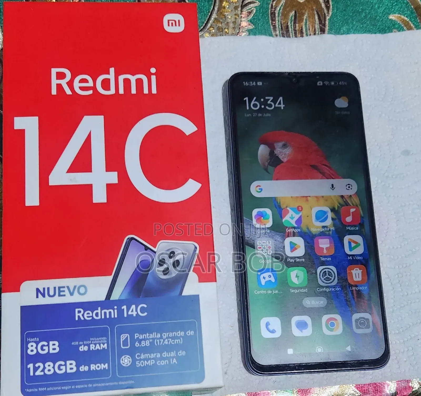New Xiaomi Redmi 14C 256 GB Black