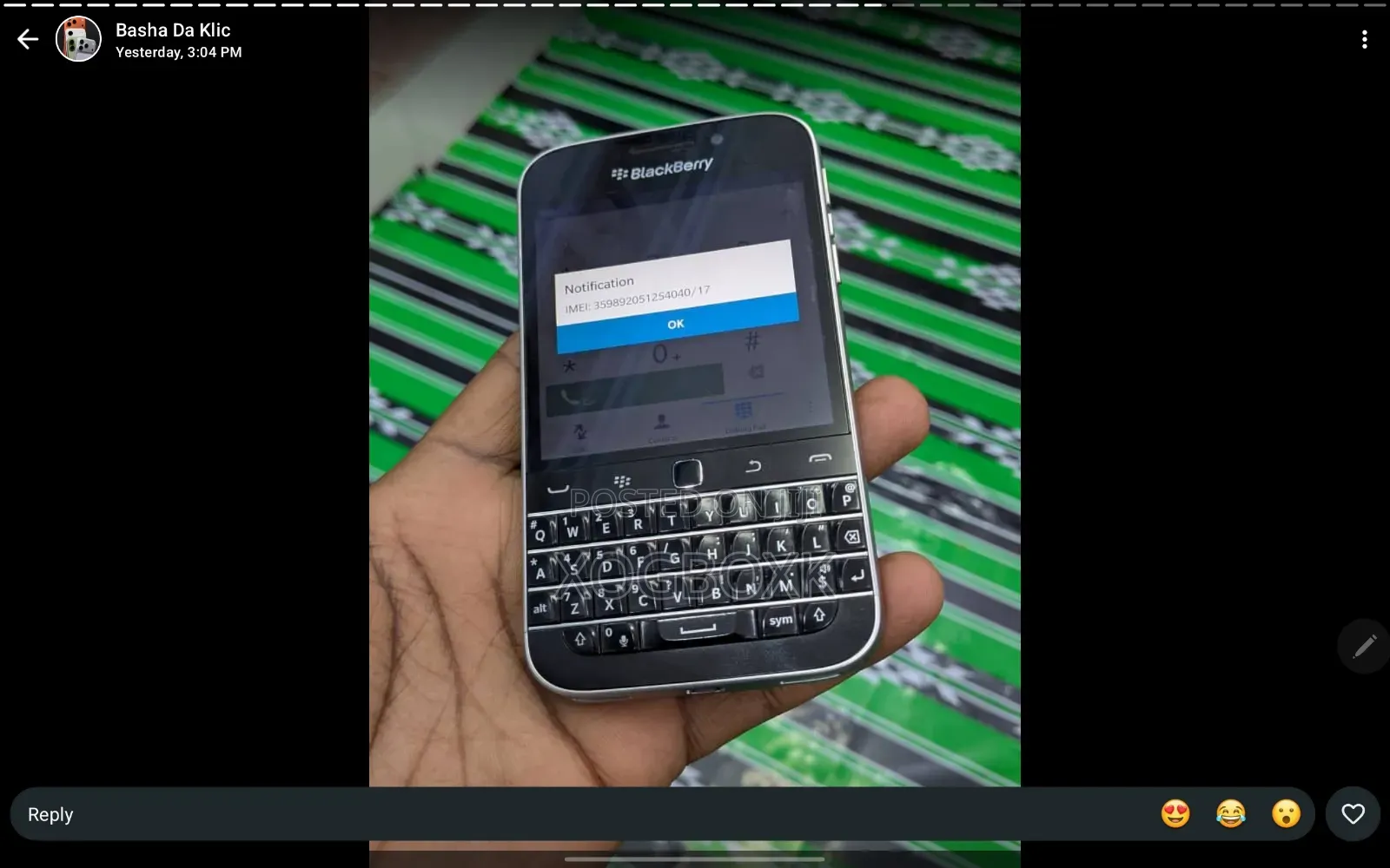 BlackBerry Classic 16 GB Black