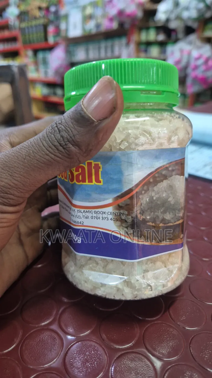 Natural Sea Salt (450g) - Pure Mineral Salt for Skin, Hair, Wellness