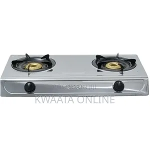 SPJ Gas Stove Double Burner, Stainless Steel Cooker,Automatic Ignition