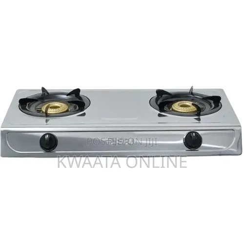 SPJ Gas Stove Double Burner, Stainless Steel Cooker,Automatic Ignition