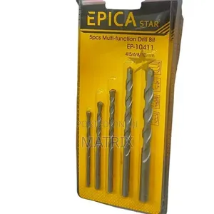 5pcs Drill Bit Set 4,5,6,8,10mm