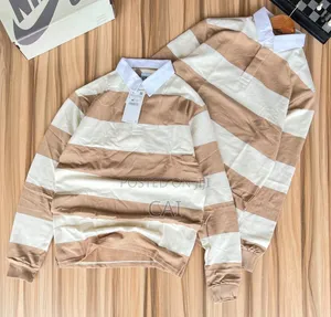 Zara Long-Sleeve Shirts. Rugby Design