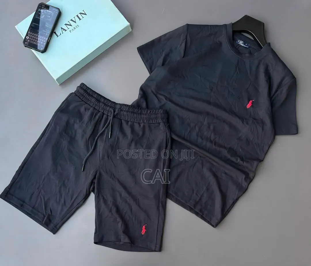 Amiri, Polo, Armani Exchange, Prada Two-Piece Wear. Shirt, Short