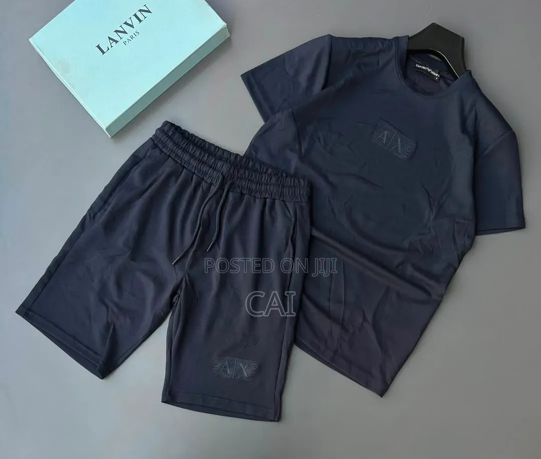 Amiri, Polo, Armani Exchange, Prada Two-Piece Wear. Shirt, Short