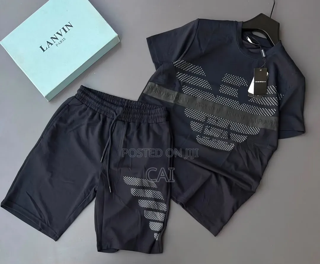 Amiri, Polo, Armani Exchange, Prada Two-Piece Wear. Shirt, Short