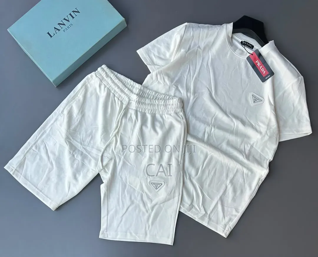 Amiri, Polo, Armani Exchange, Prada Two-Piece Wear. Shirt, Short