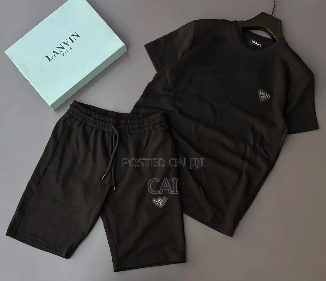 Amiri, Polo, Armani Exchange, Prada Two-Piece Wear. Shirt, Short