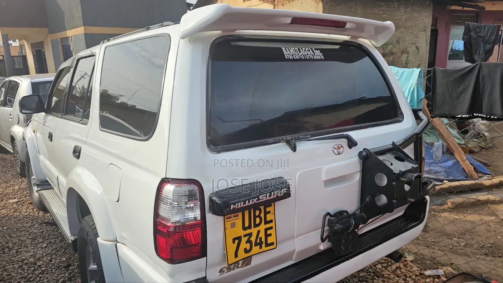 Toyota Hilux Surf 2002 White