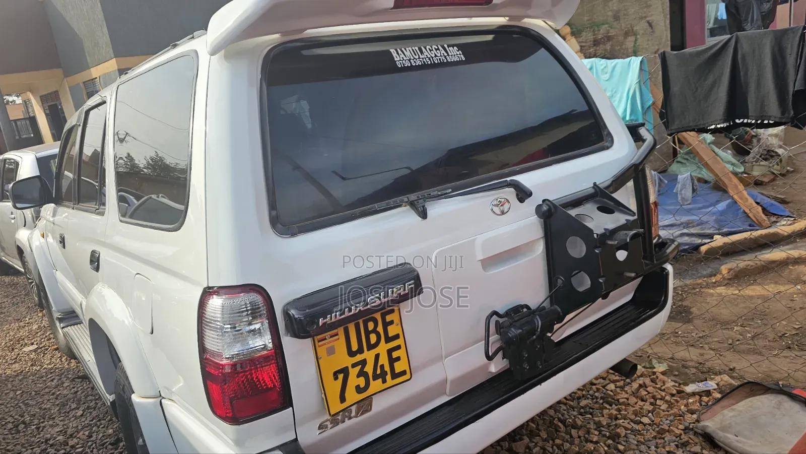 Toyota Hilux Surf 2002 White