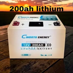 Genuine Cworth 200Ah Lithium Battery – Heavy Duty Power Solution