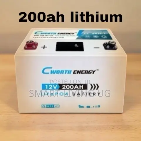 Cworth 200Ah LiFePO4 Battery – Safe, Powerful Long Cycle Life ZPX