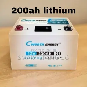 Cworth 200Ah LiFePO4 Battery – Safe, Powerful Long Cycle Life ZPX