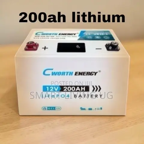 Cworth 200Ah LiFePO4 Battery – Safe, Powerful Long Cycle Life ZPX