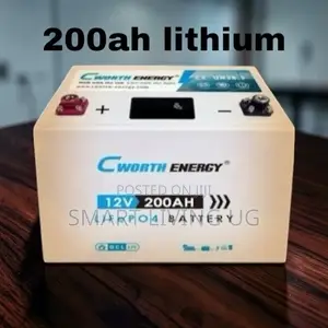 Cworth 200Ah Lithium Battery – Advanced Solar Energy Storage
