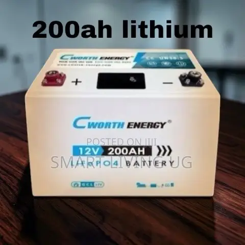 Cworth 200Ah Lithium Battery – Advanced Solar Energy Storage