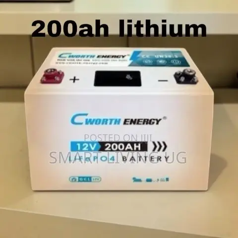 Cworth 200Ah Lithium Battery – High Capacity Solar Power Storage VZB