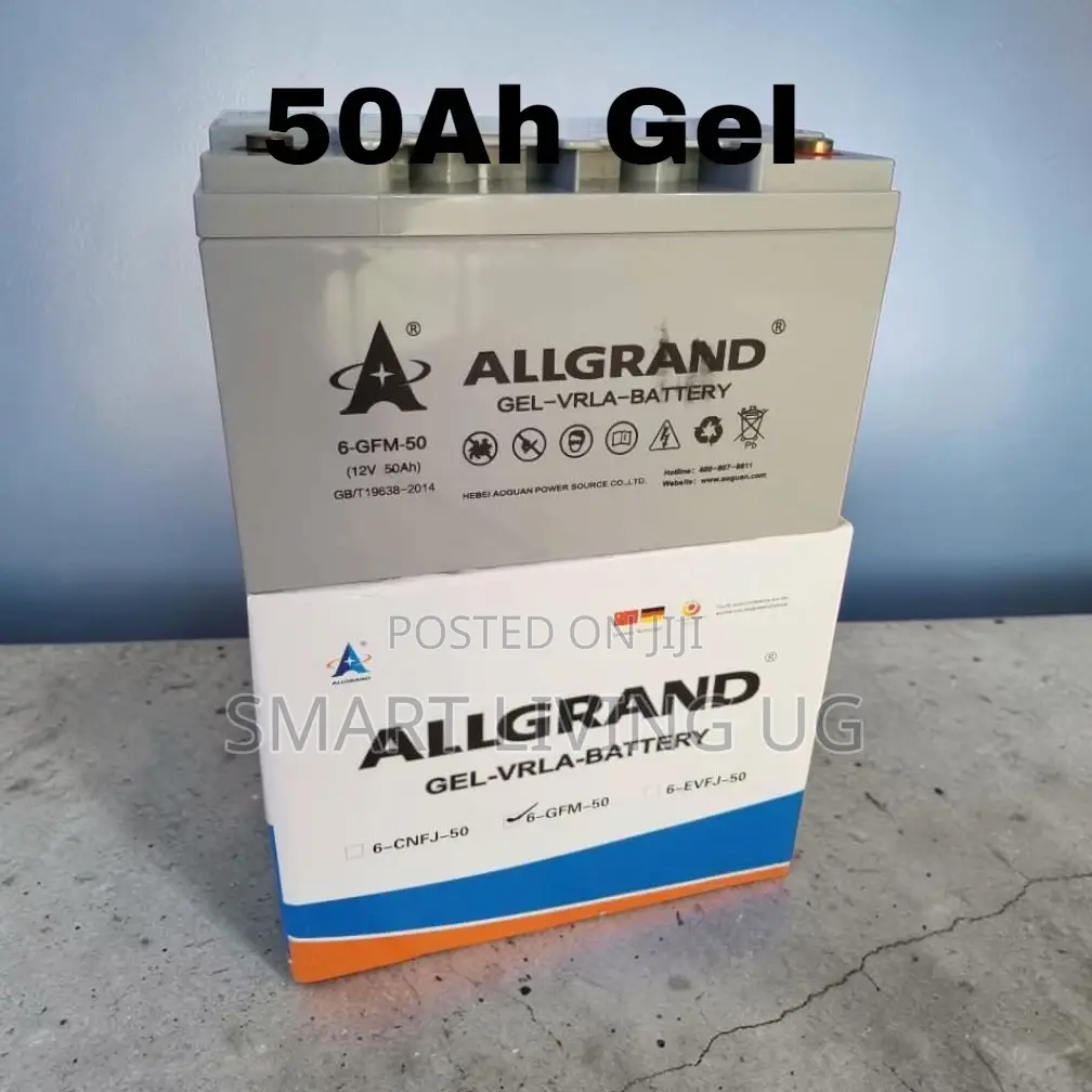 Allgrand 50Ah Gel Battery – Long Life Deep Cycle Power FRP