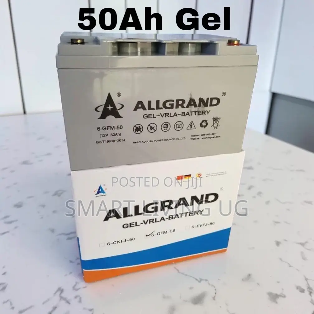 Genuine Allgrand 50Ah Gel Battery for Solar Systems BIM