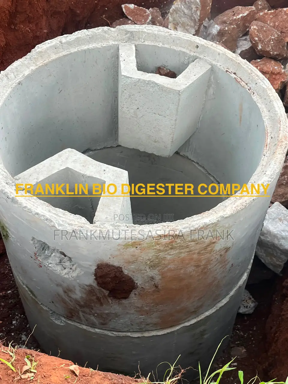 Eco-Friendly Bio Digester Installation in Uganda Replace Septic Tanks