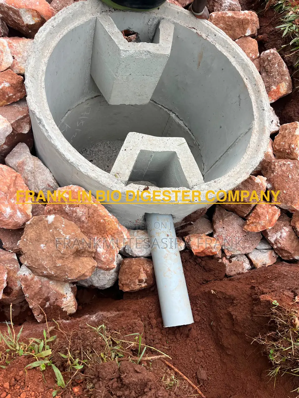 Eco-Friendly Bio Digester Installation in Uganda Replace Septic Tanks