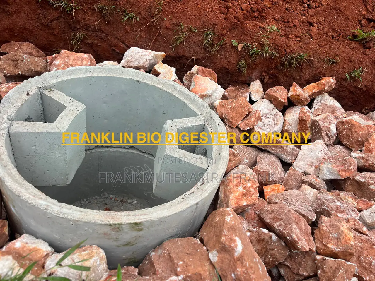 Eco-Friendly Bio Digester Installation in Uganda Replace Septic Tanks