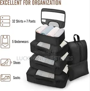 8pcs Set Suitcase Organizer