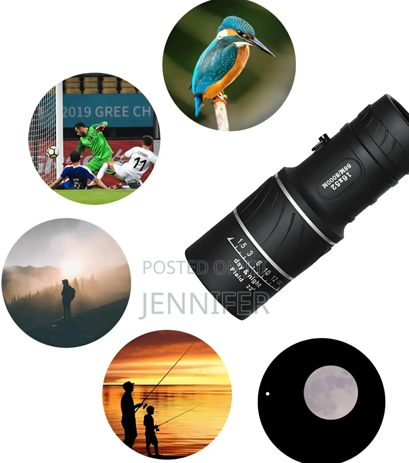 Handheld Monocular Zoom Telescope