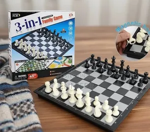 3-in-1 Family Board Game
