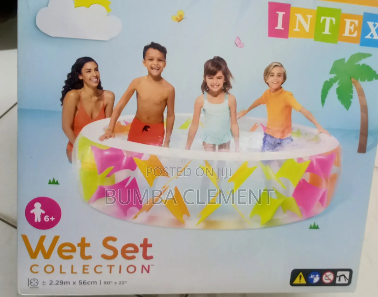 Kids Round Inflatable Swimming Pool