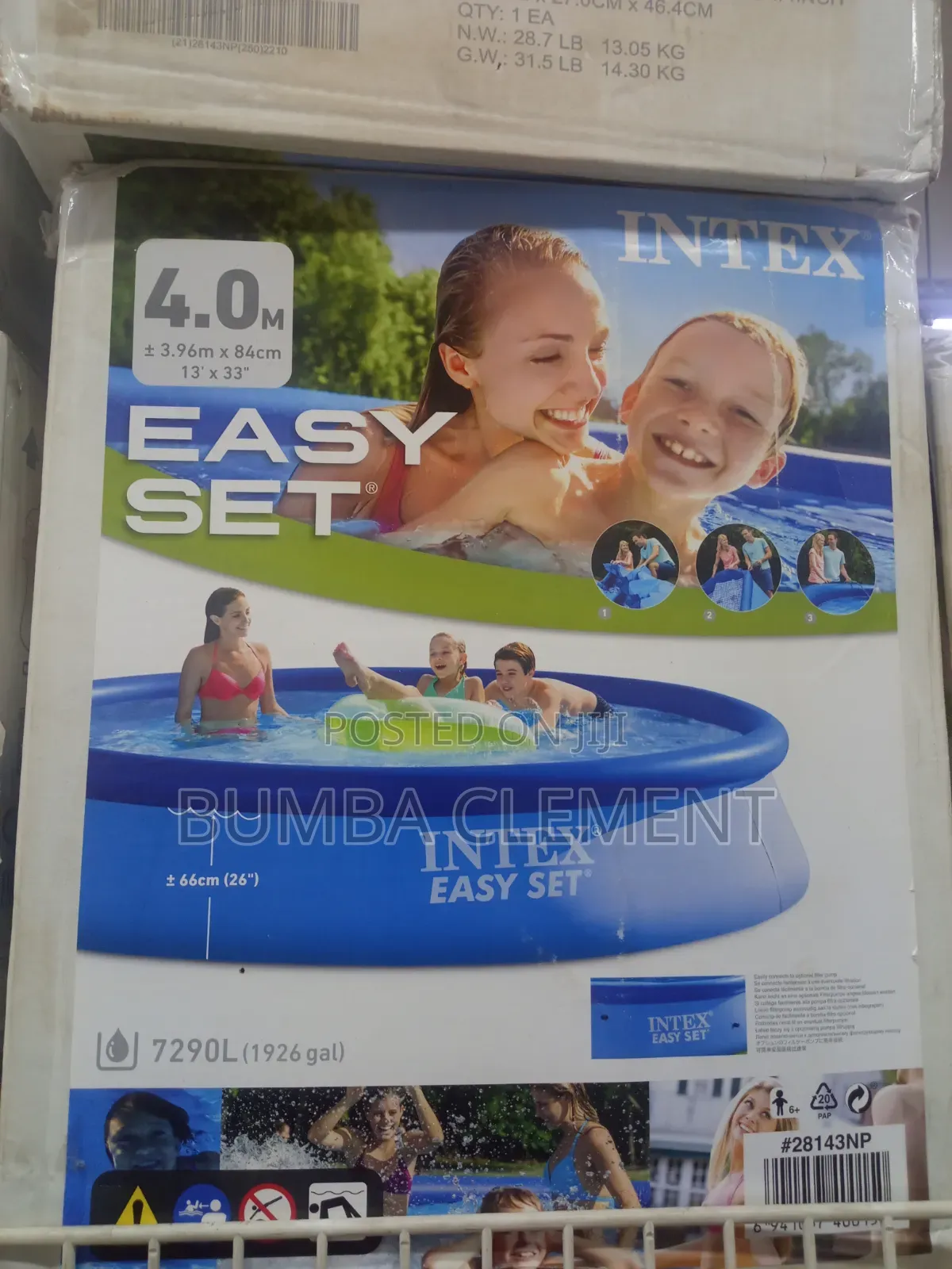 Above the Ground Easy Set Intex Swimming Pool