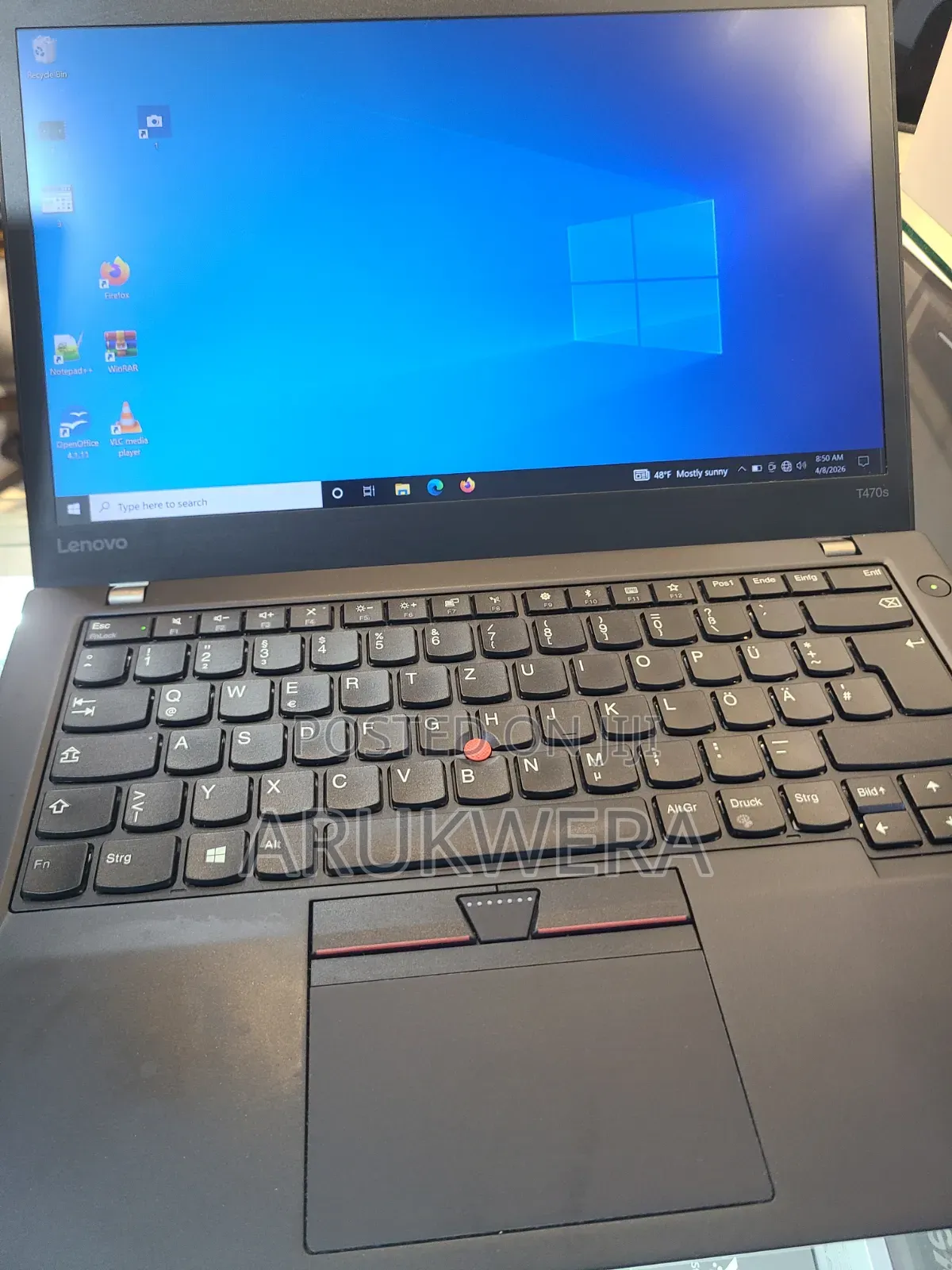 Laptop Lenovo ThinkPad T460s 8GB Intel Core i5 SSD 256GB