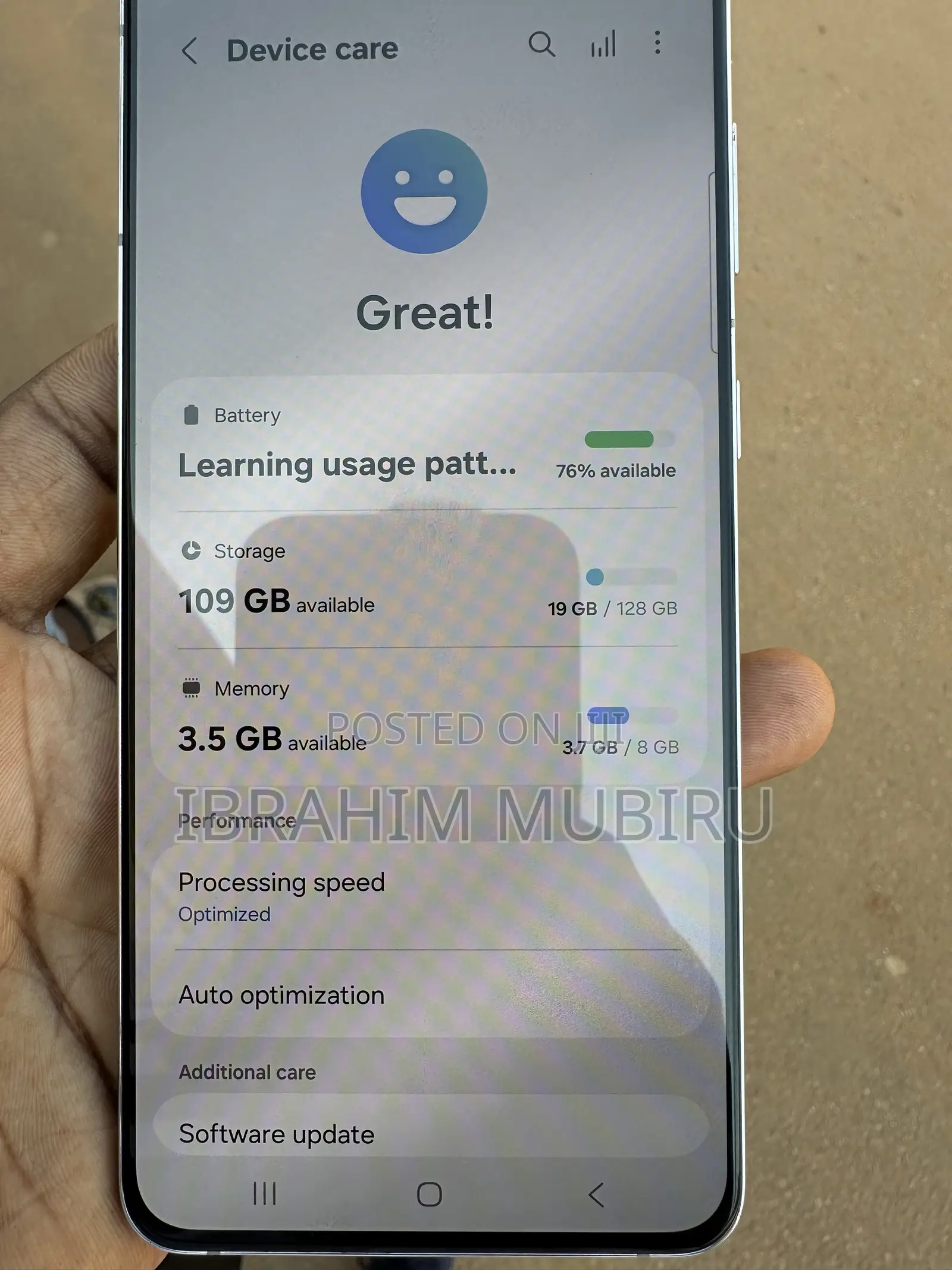 Samsung Galaxy S21+ 5G 128 GB Silver