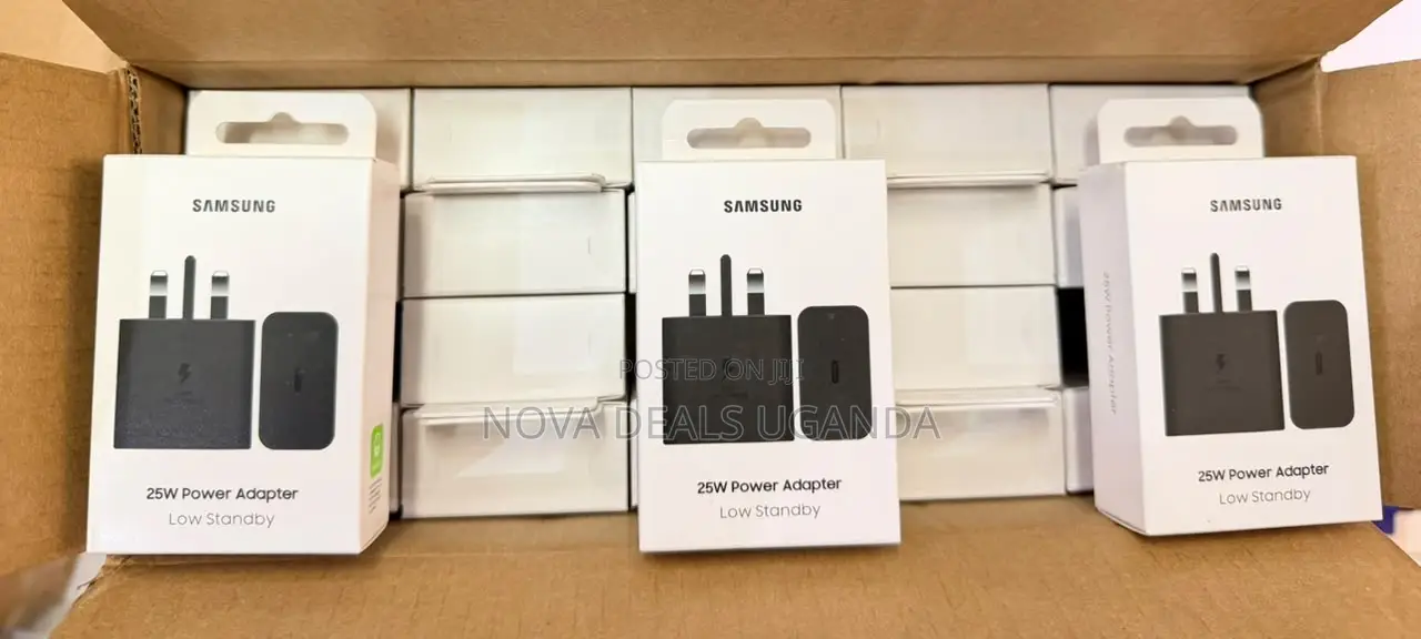 Samsung 25W Power Adapter Super Fast Charging Travel Adapter, Black