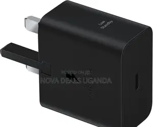 Samsung 25W Power Adapter Super Fast Charging Travel Adapter, Black