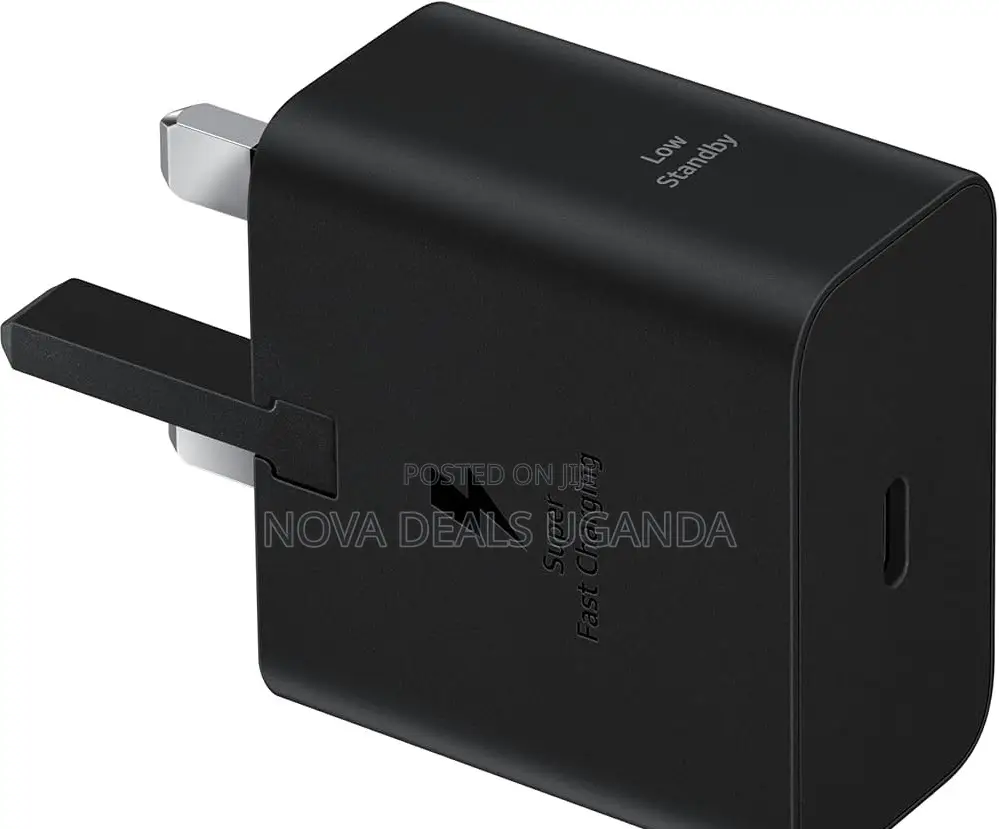 Samsung 25W Power Adapter Super Fast Charging Travel Adapter, Black