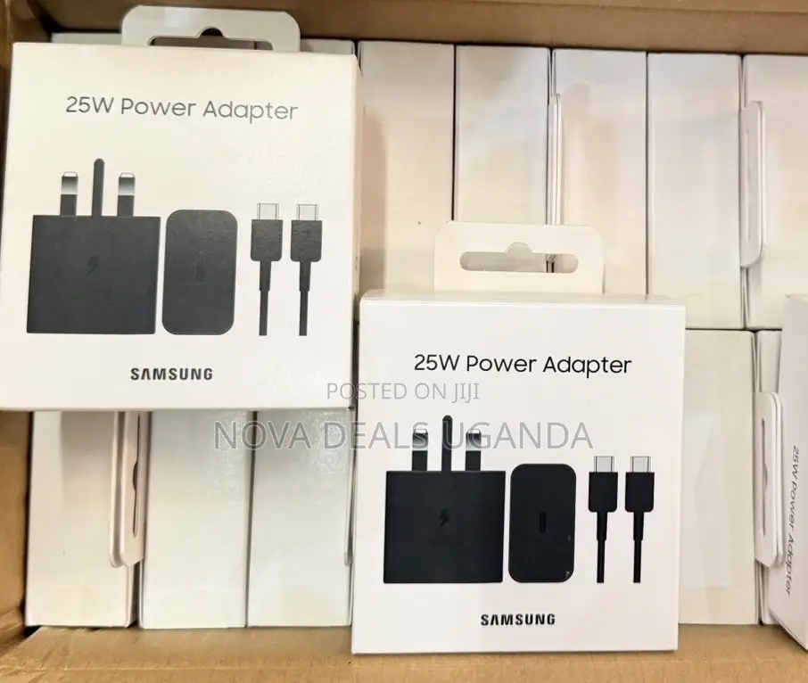 Samsung 25W Fast Charger With USB-C Cable, USB C Plug, Fast Charger