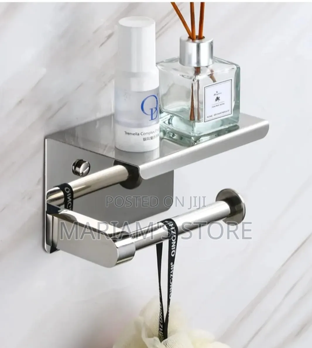 Stainless Steel Bathroom Toilet Paper Holder By