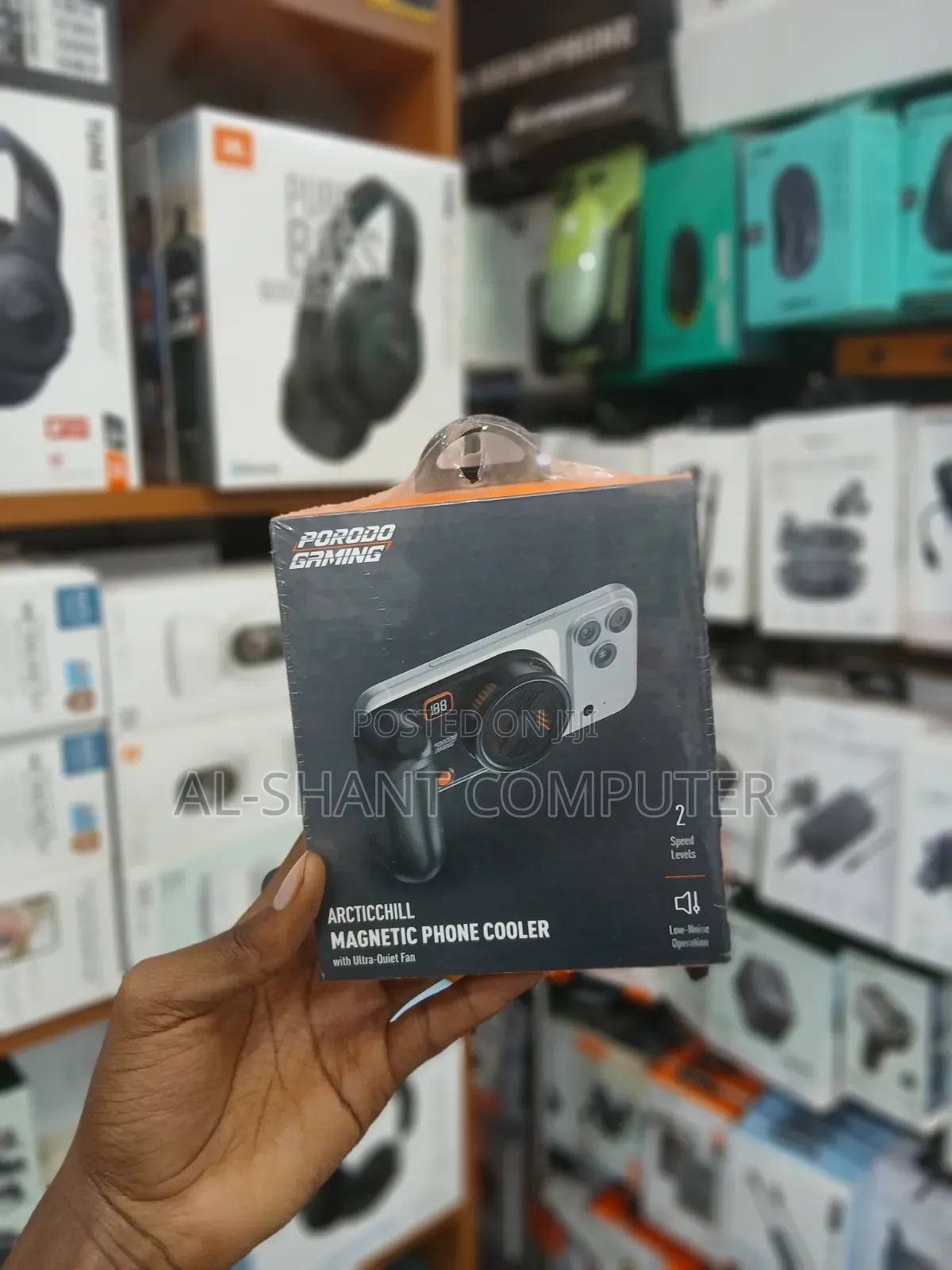 Porodo Arctichill Rechargeable Phone Cooler