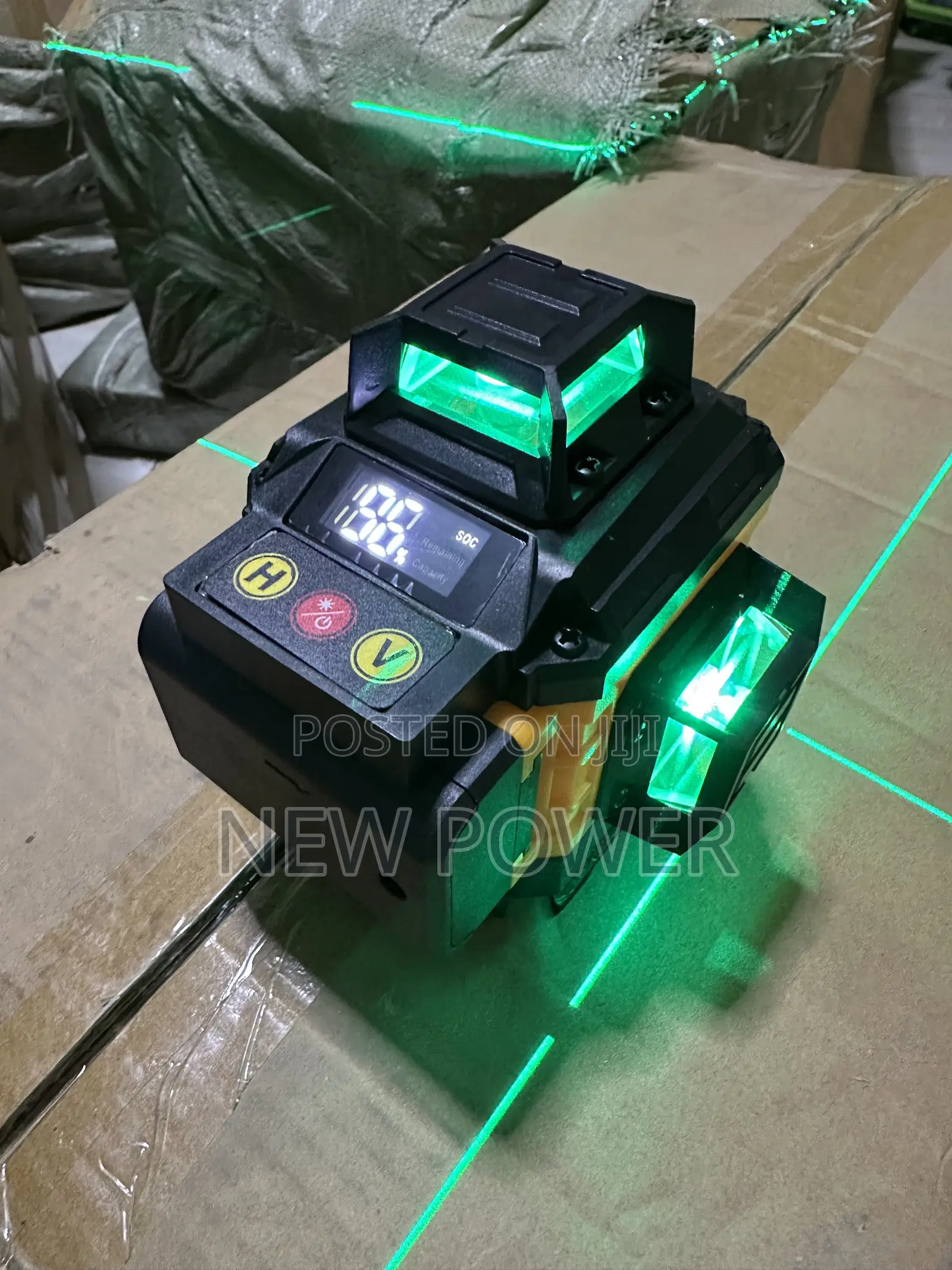 Full Set 4D Remote Control Laser Level