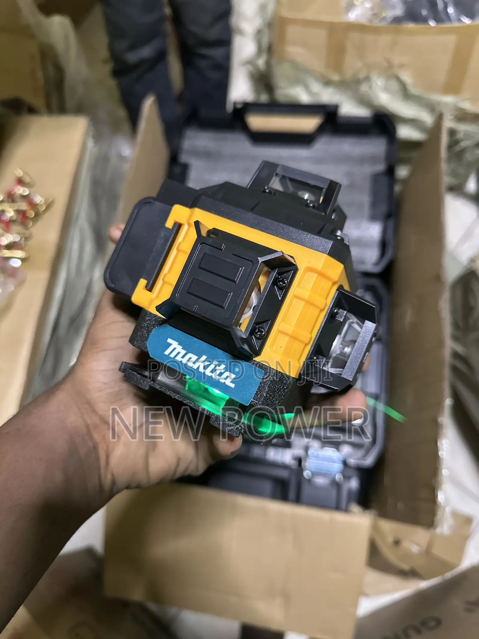 Full Set 4D Remote Control Laser Level