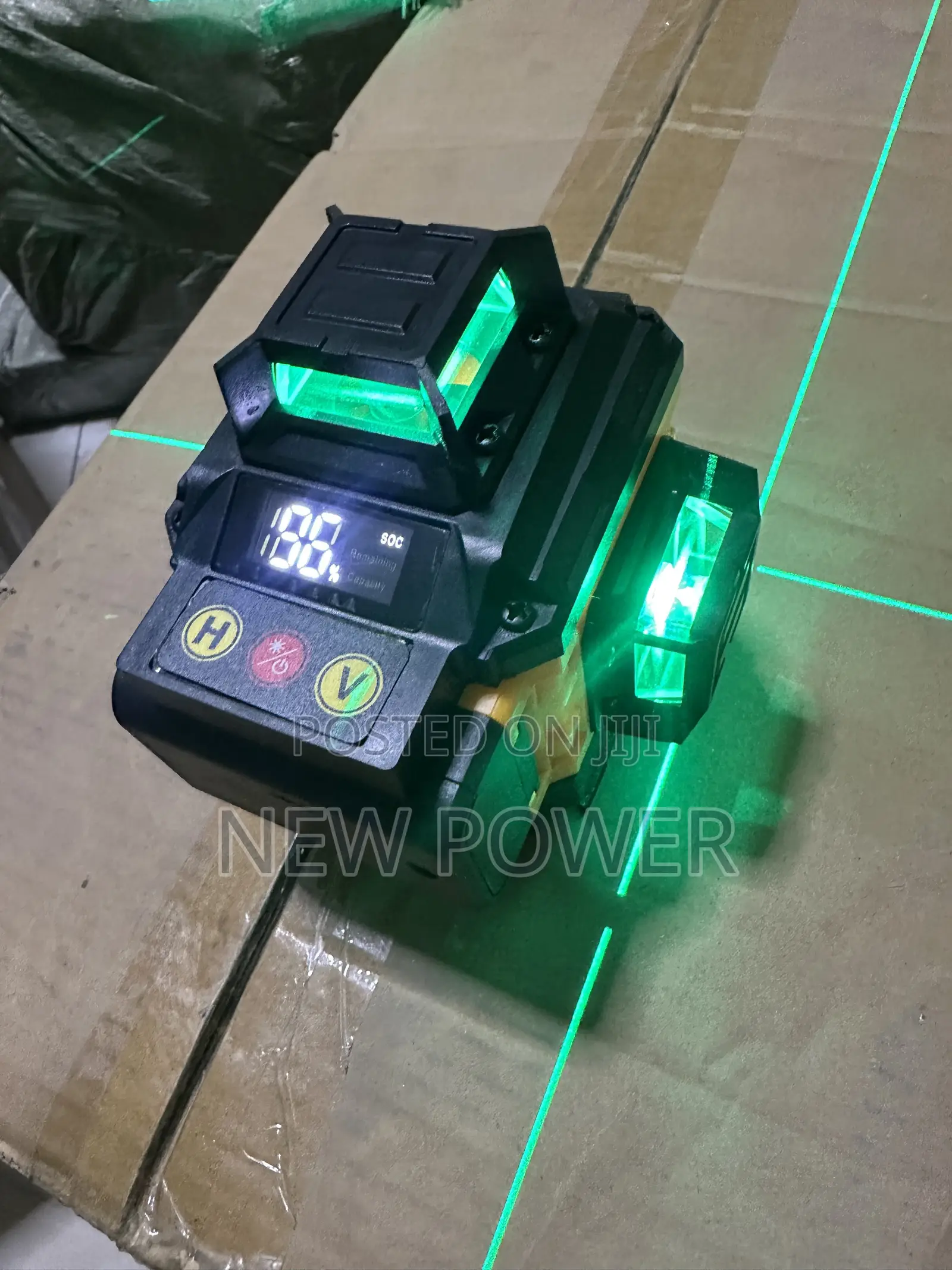 Full Set 4D Remote Control Laser Level